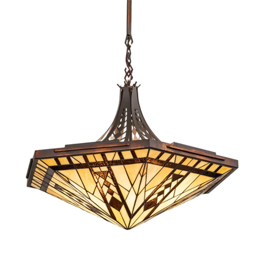 Meyda Tiffany 3 Light 29" Wide Pendant - Image 3