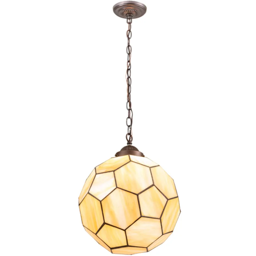 Meyda Tiffany 14" Wide Abstract Pendant - Image 3