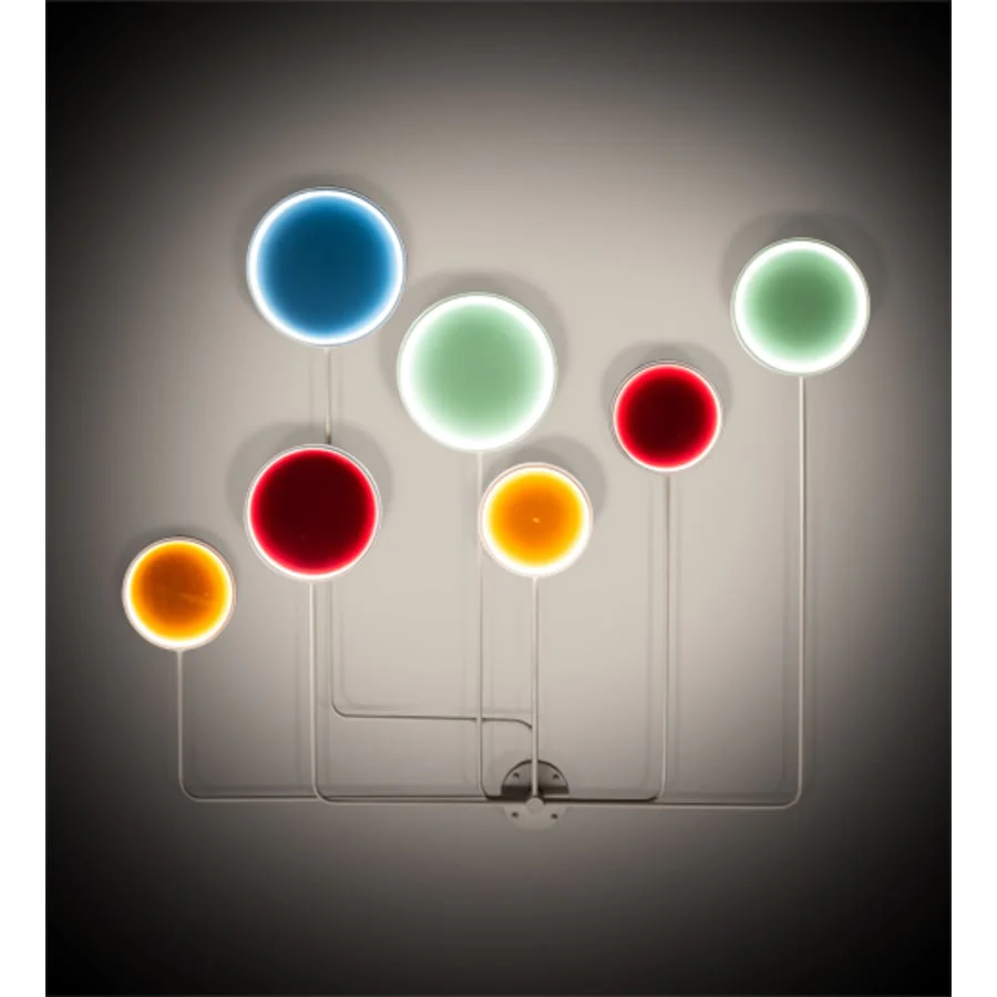Meyda Tiffany Paletta 56" Tall LED Wall Sconce - Image 1