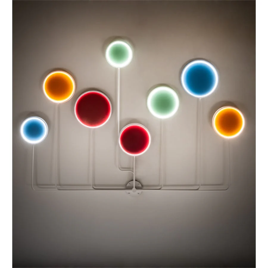 Meyda Tiffany Paletta 58" Tall LED Wall Sconce - Image 1