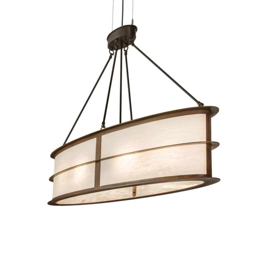 Meyda Tiffany 6 Light 48" Wide Linear Pendant - Image 2