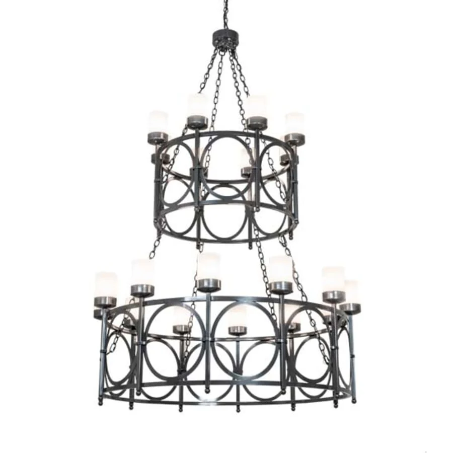 Meyda Tiffany Porta 20 Light 54″ Wide Ring Chandelier