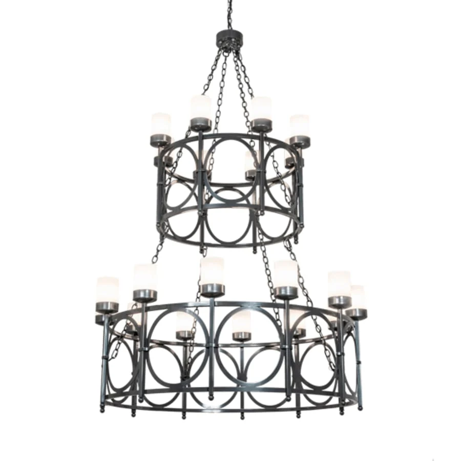 Meyda Tiffany Porta 20 Light 54" Wide Ring Chandelier - Image 2