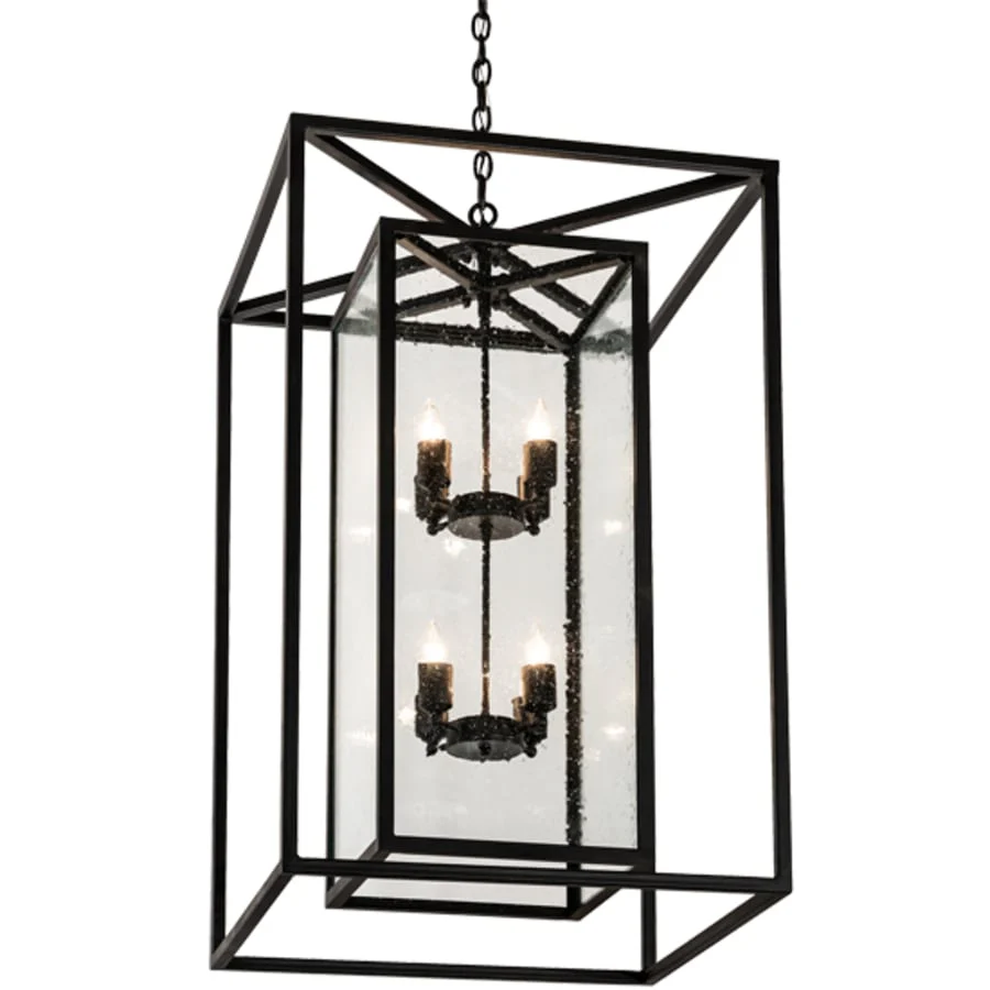 Meyda Tiffany 8 Light 35" Wide Taper Candle Pendant - Image 1