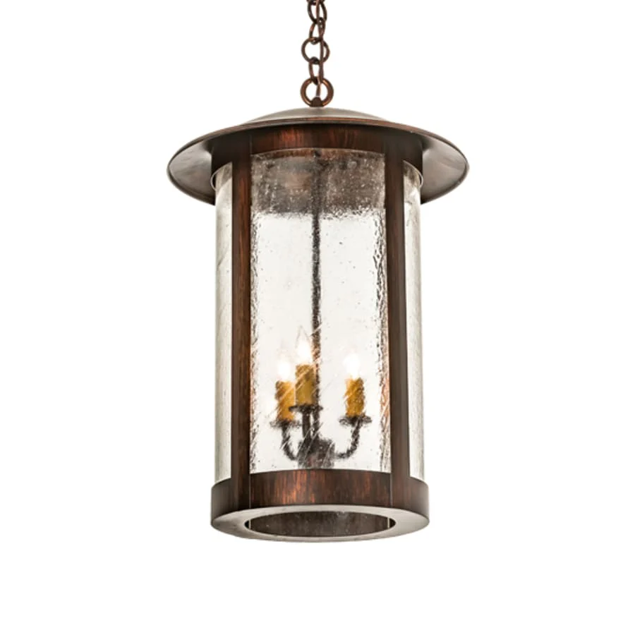 Meyda Tiffany 3 Light 14" Wide Taper Candle Pendant - Image 3