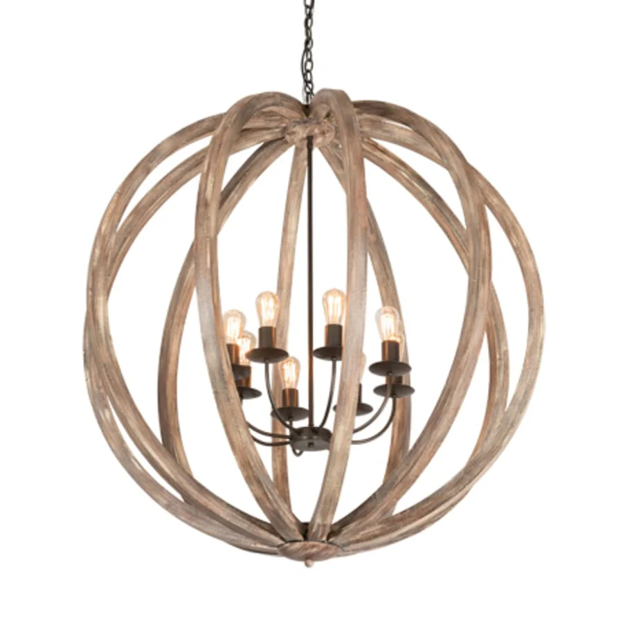 Meyda Tiffany 8 Light 46" Wide Pendant - Image 1