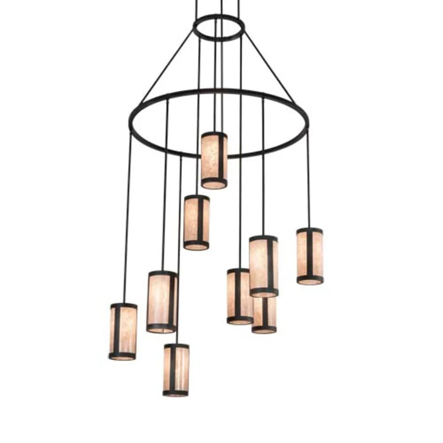 Meyda Tiffany Cartier 9 Light 48" Wide Ring Chandelier - Image 1