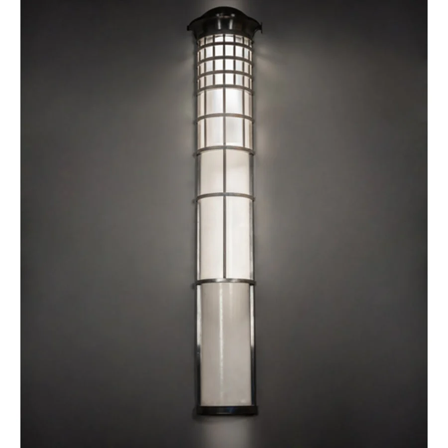 Meyda Tiffany Hudson House 56" Tall Wall Sconce with Shade - Image 1
