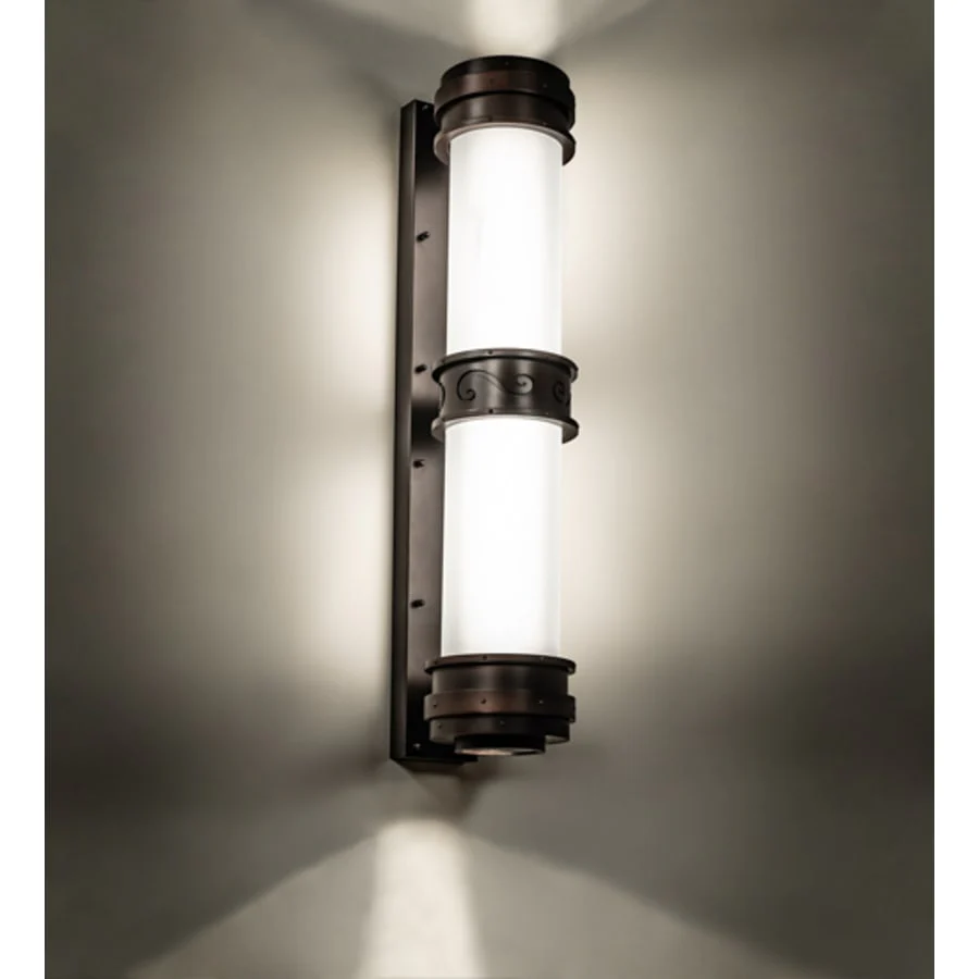 Meyda Tiffany McLean 2 Light 48" Tall Wall Sconce - Image 1