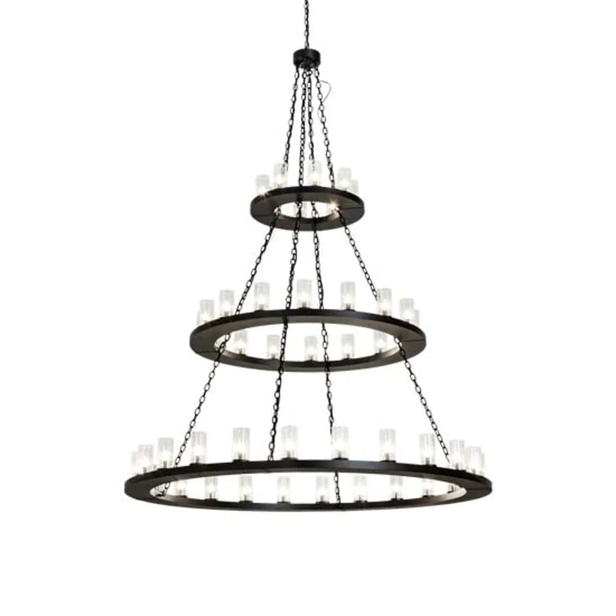 Meyda Tiffany Loxley 48 Light 72″ Wide Ring Chandelier