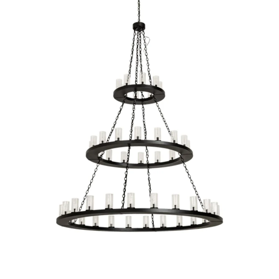 Meyda Tiffany Loxley 48 Light 72" Wide Ring Chandelier - Image 3