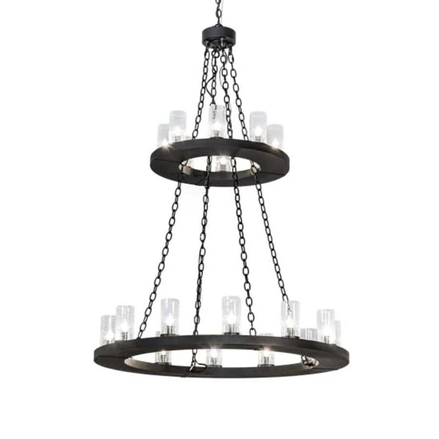 Meyda Tiffany Loxley 20 Light 42″ Wide Ring Chandelier