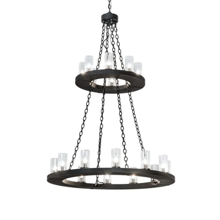 Meyda Tiffany Loxley 20 Light 42" Wide Ring Chandelier - Image 2