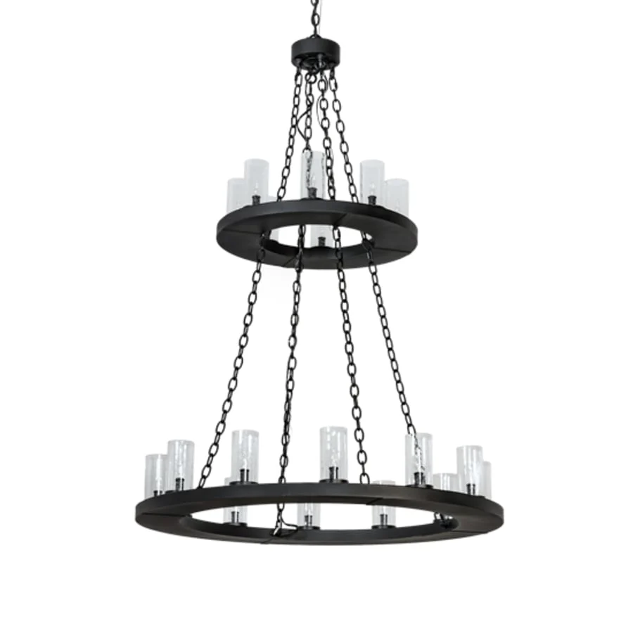 Meyda Tiffany Loxley 20 Light 42" Wide Ring Chandelier - Image 3