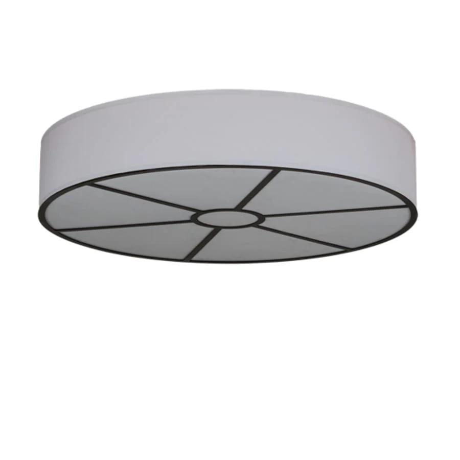 Meyda Tiffany Cilindro 36" Wide LED Flush Mount Drum Ceiling Fixture - Image 3