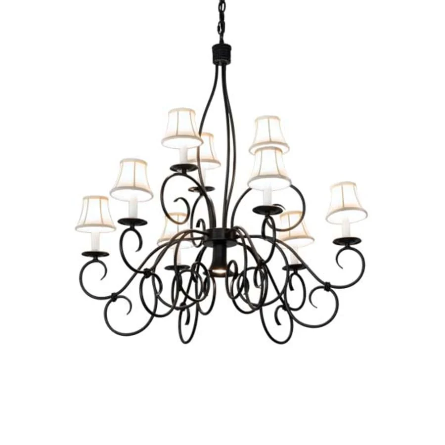 Meyda Tiffany Grace 9 Light 36″ Wide Chandelier