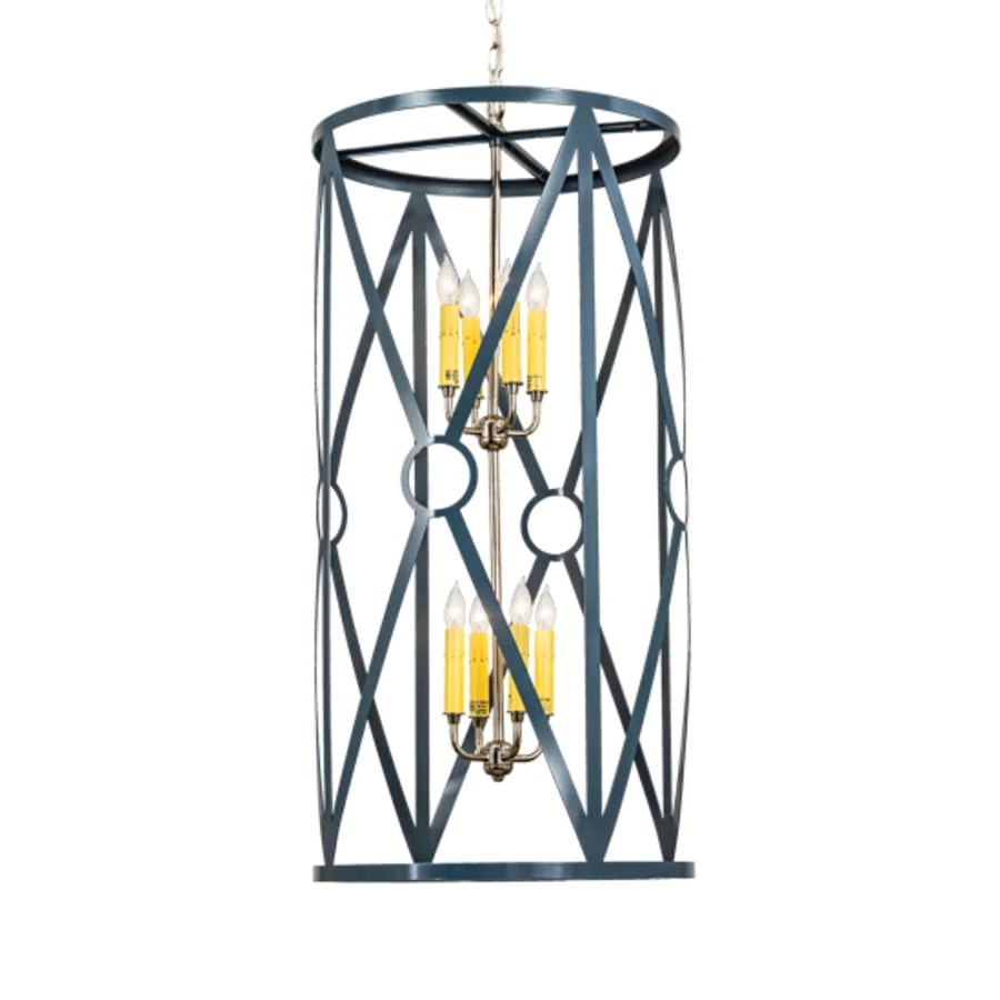 Meyda Tiffany 8 Light 18" Wide Taper Candle Pendant - Image 2
