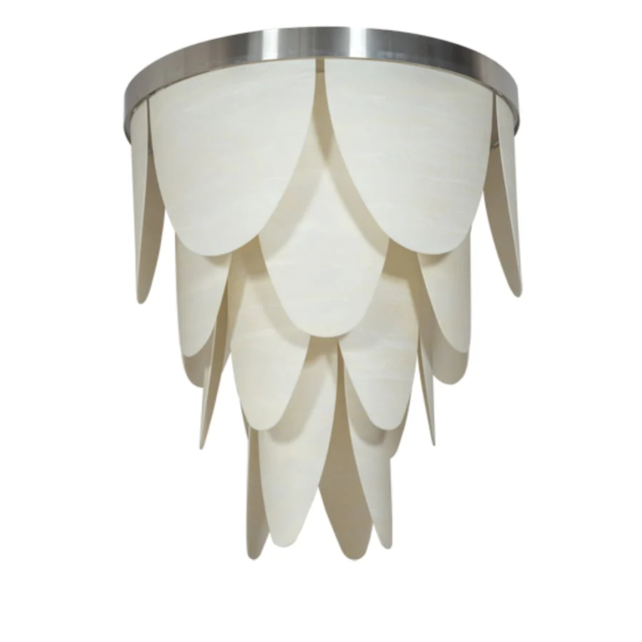 Meyda Tiffany Kronick 12 Light 48" Wide Flush Mount Waterfall Ceiling Fixture - Image 3