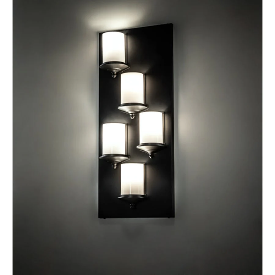 Meyda Tiffany Octavia 5 Light 33" Tall Wall Sconce - Image 1