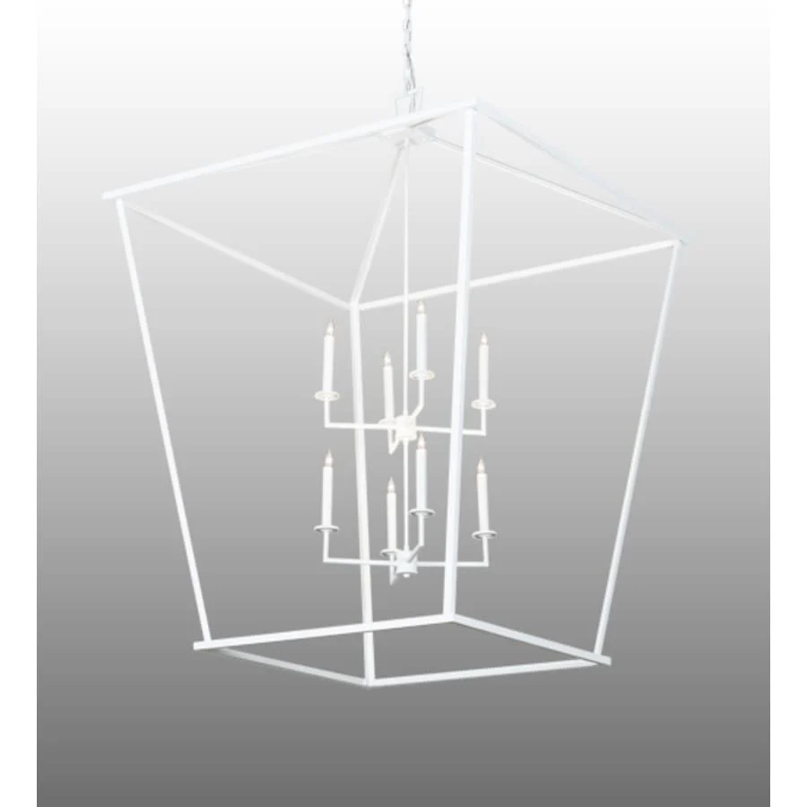 Meyda Tiffany 8 Light 59" Wide Taper Candle Pendant - Image 3