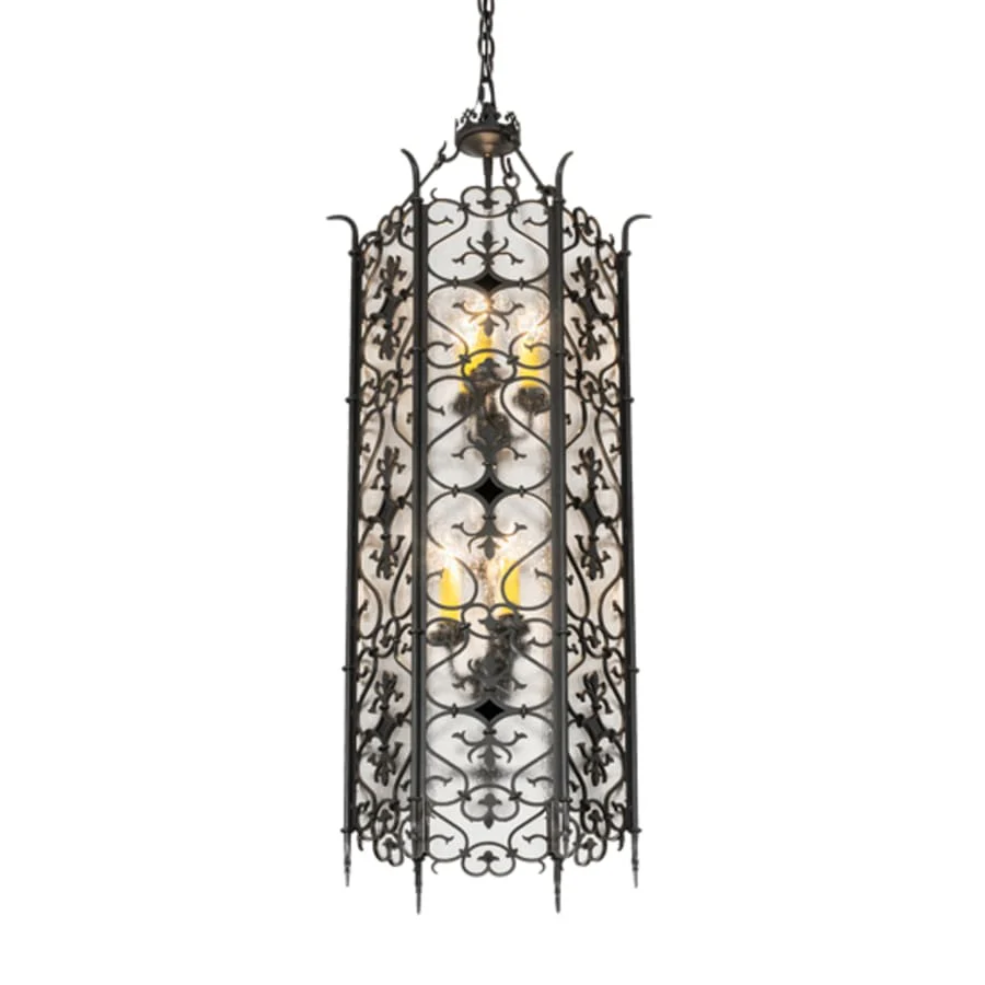 Meyda Tiffany 6 Light 18" Wide Taper Candle Pendant - Image 2