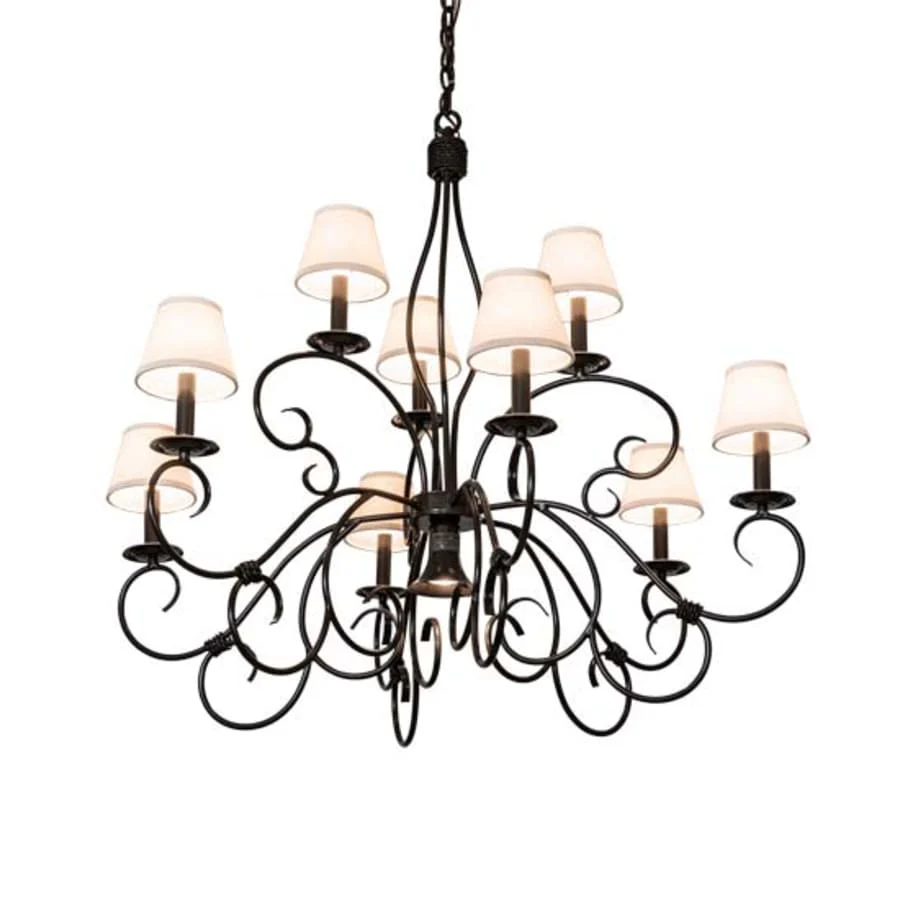 Meyda Tiffany Grace 9 Light 40" Wide Chandelier - Image 1