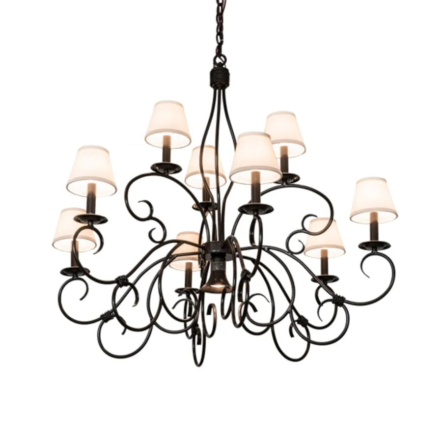 Meyda Tiffany Grace 9 Light 40" Wide Chandelier - Image 2
