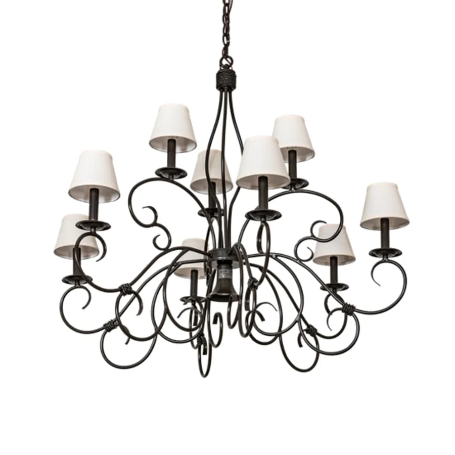 Meyda Tiffany Grace 9 Light 40" Wide Chandelier - Image 3