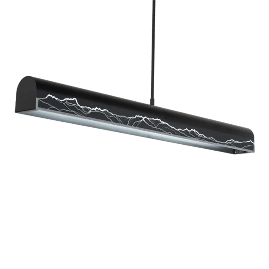 Meyda Tiffany 52" Wide Linear Pendant - Image 3