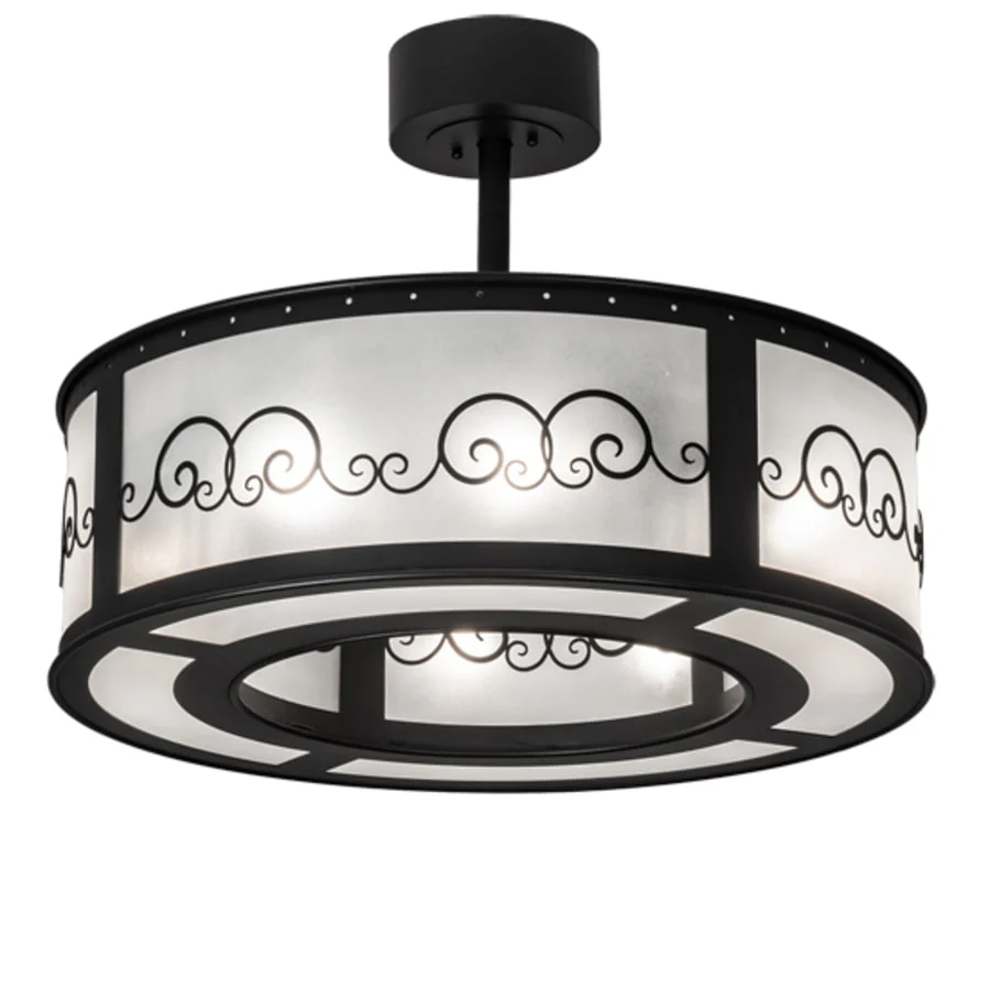 Meyda Tiffany 8 Light 28" Wide Pendant - Image 2