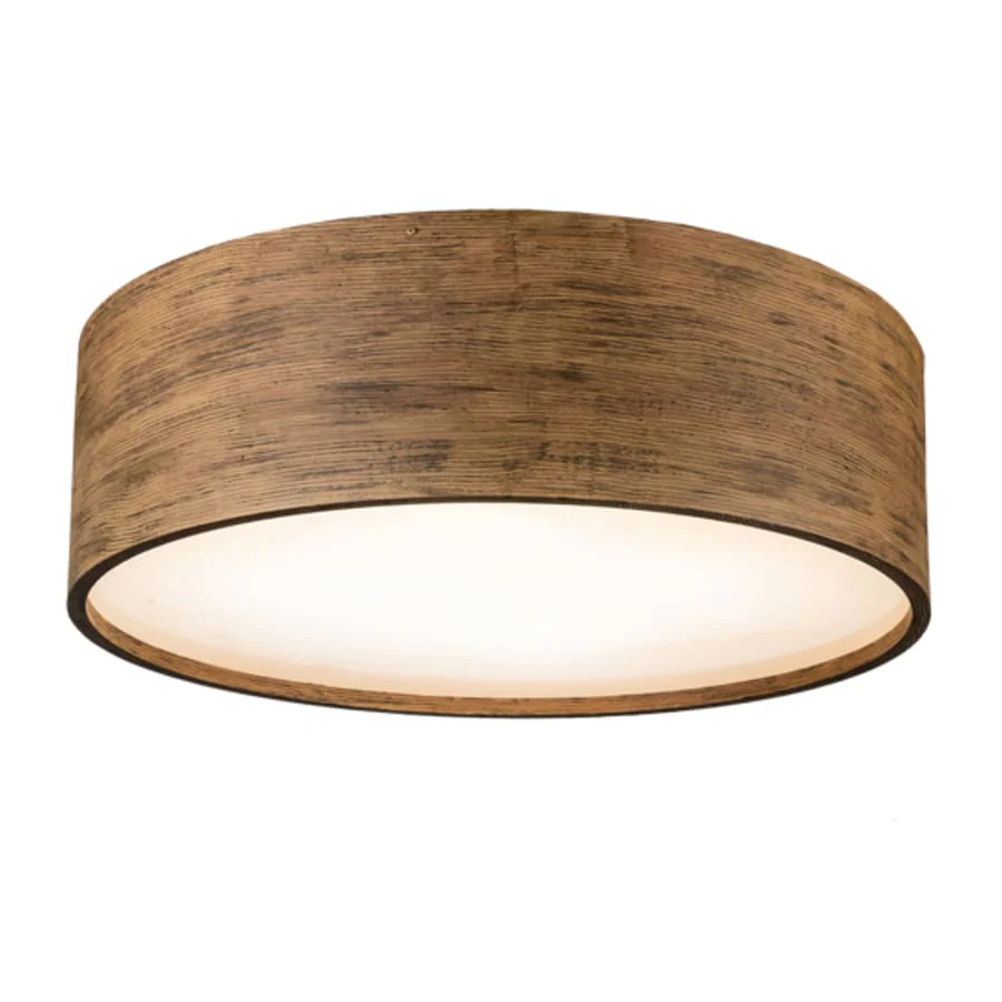 Meyda Tiffany Cilindro 4 Light 32" Wide Flush Mount Drum Ceiling Fixture - Image 1