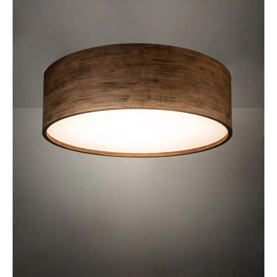 Meyda Tiffany Cilindro 4 Light 32" Wide Flush Mount Drum Ceiling Fixture - Image 2