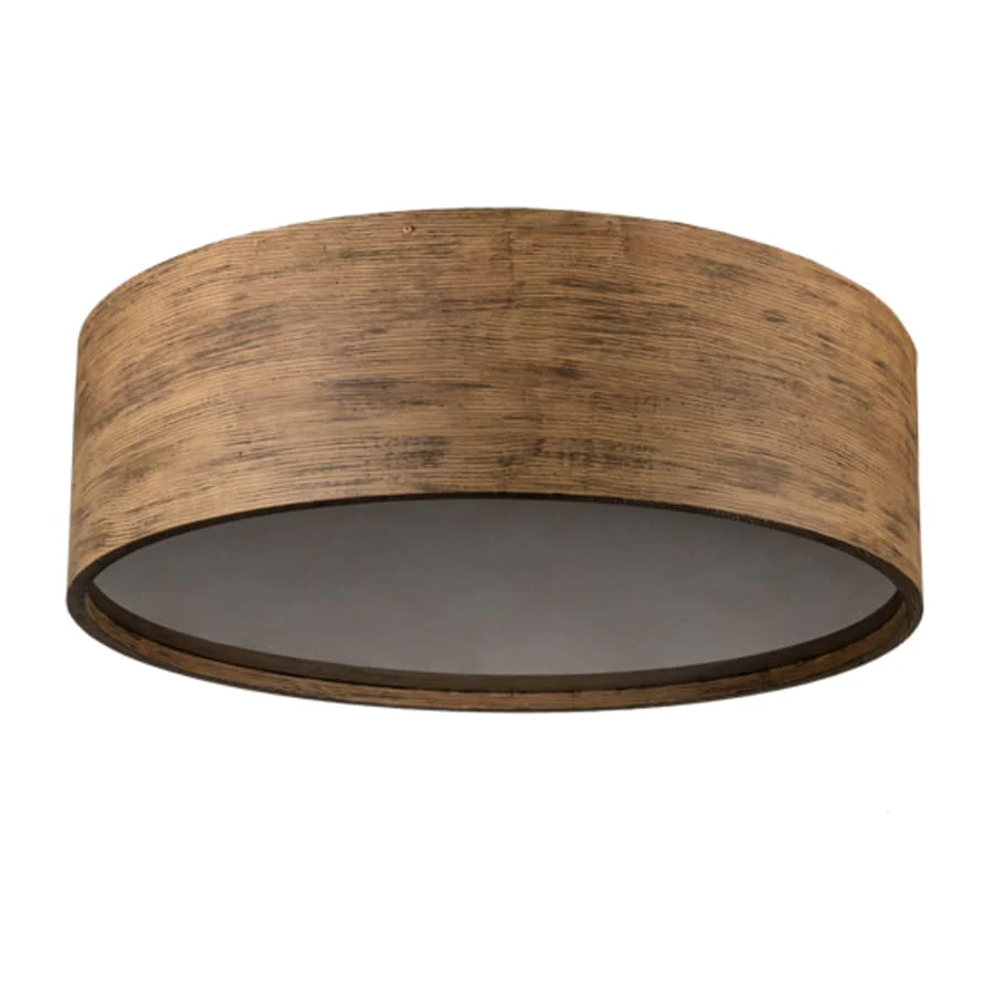 Meyda Tiffany Cilindro 4 Light 32" Wide Flush Mount Drum Ceiling Fixture - Image 3