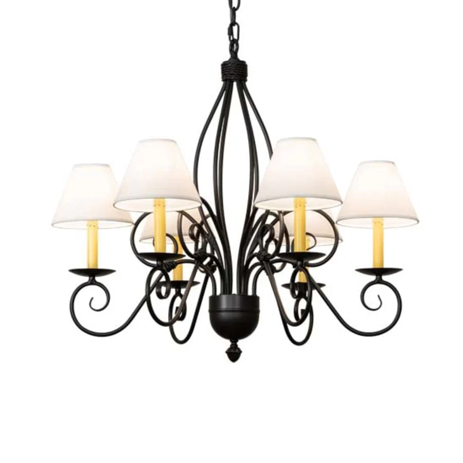 Meyda Tiffany Squire 6 Light 32" Wide Chandelier - Image 1