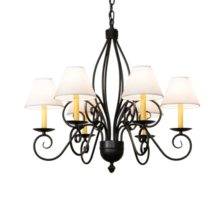 Meyda Tiffany Squire 6 Light 32" Wide Chandelier - Image 2