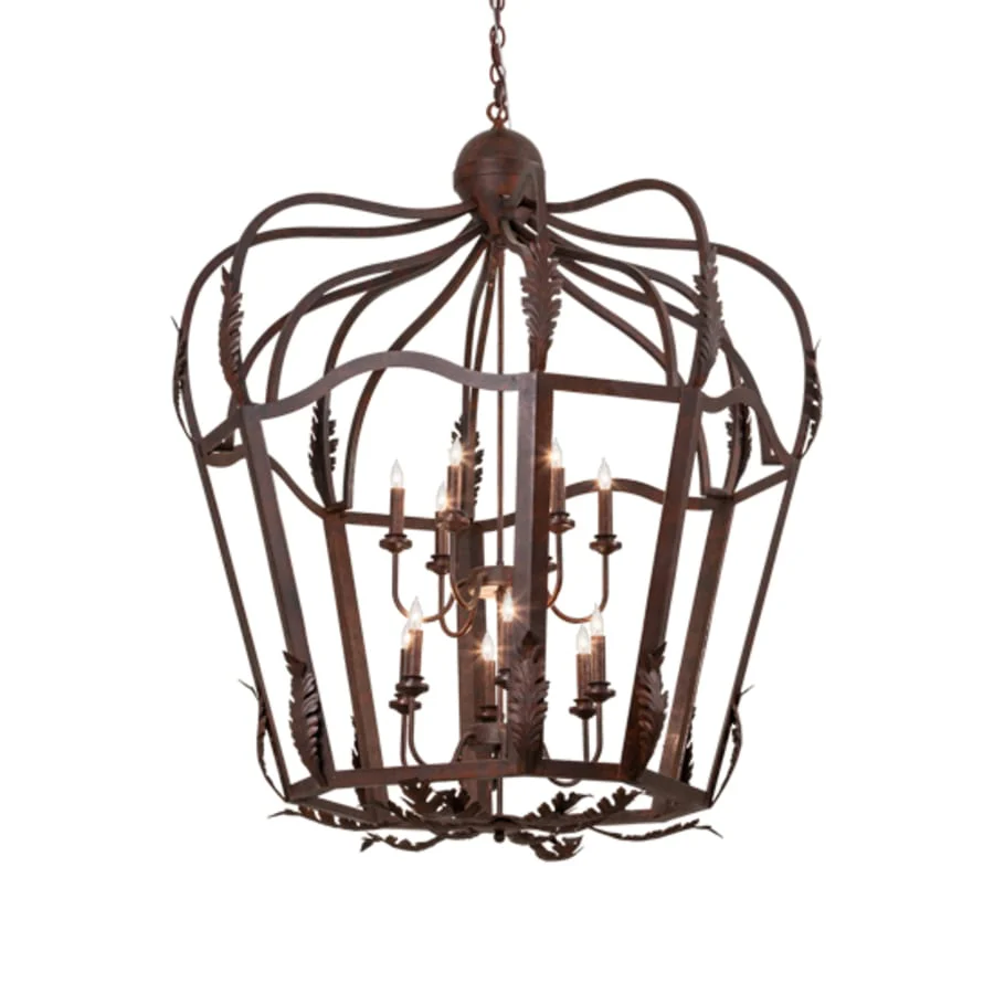Meyda Tiffany 12 Light 43" Wide Taper Candle Pendant - Image 1