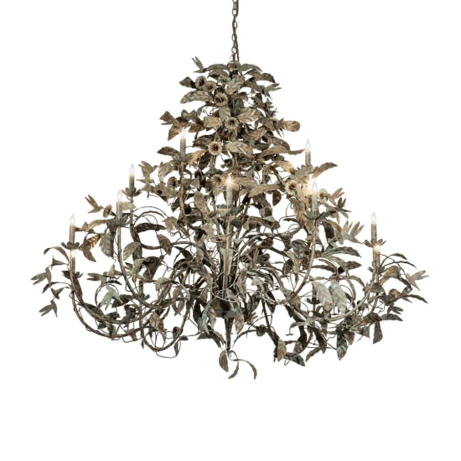 Meyda Tiffany Le Printemps 15 Light 60" Wide Taper Candle Style Chandelier - Image 2