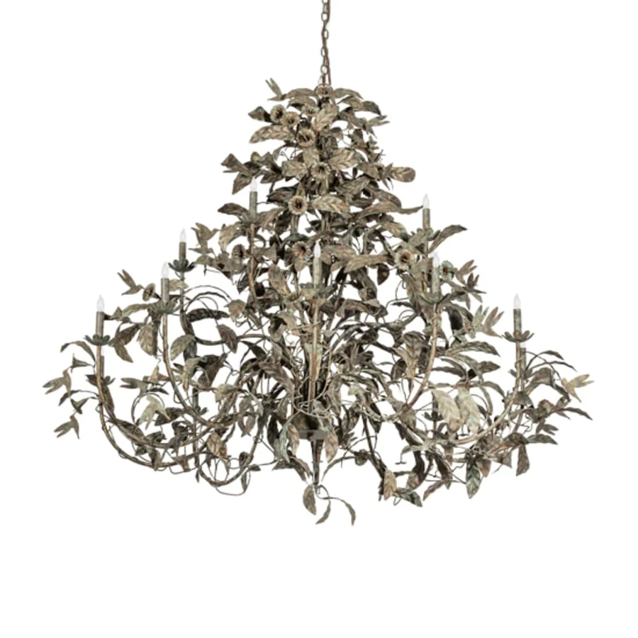 Meyda Tiffany Le Printemps 15 Light 60" Wide Taper Candle Style Chandelier - Image 3