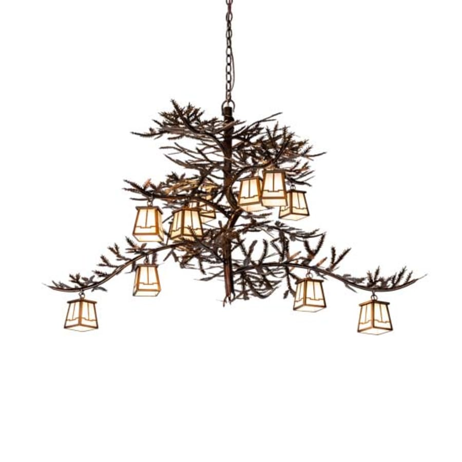 Meyda Tiffany Long Pine Branch 12 Light 42" Wide Chandelier - Image 1