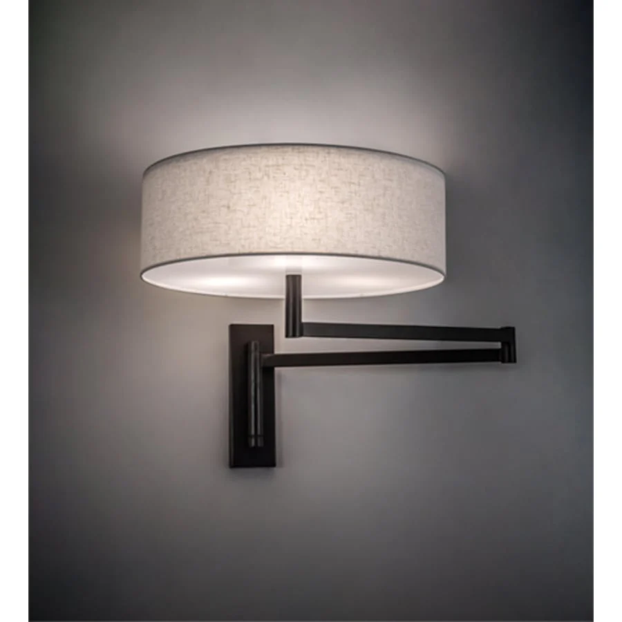 Meyda Tiffany Cilindro 3 Light 29" Tall Wall Sconce - Image 1