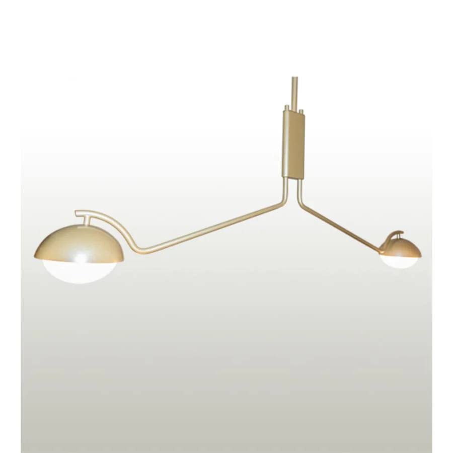 Meyda Tiffany 2 Light 63" Wide Linear Pendant - Image 3