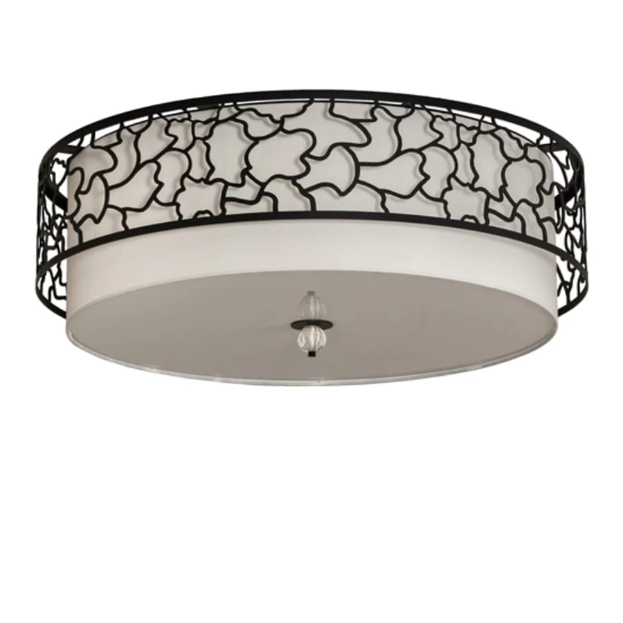 Meyda Tiffany Deserto Seco 36" Wide LED Flush Mount Drum Ceiling Fixture - Image 3