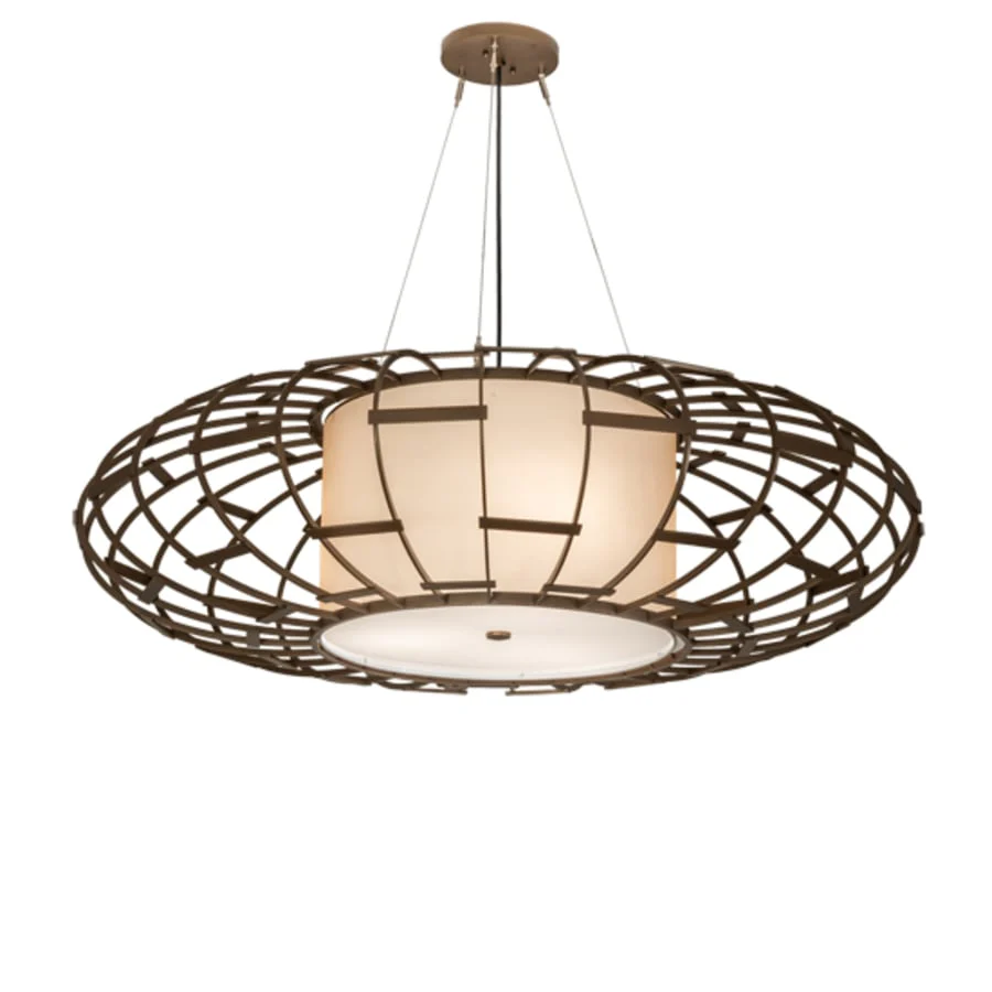 Meyda Tiffany 3 Light 48" Wide Pendant - Image 3