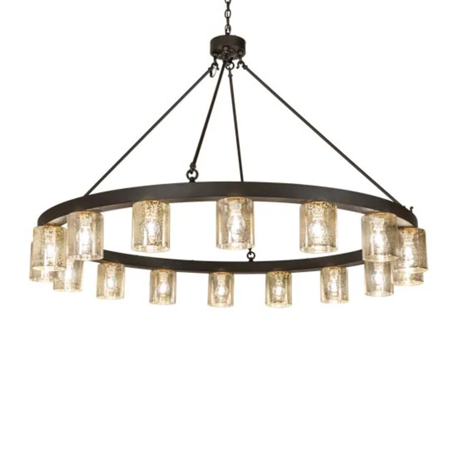 Meyda Tiffany Loxley 16 Light 62" Wide Ring Chandelier - Image 1