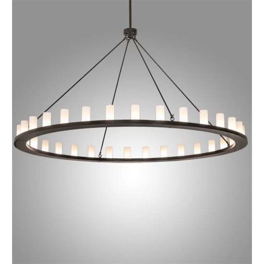 Meyda Tiffany Loxley 32 Light 96" Wide Ring Chandelier - Image 1