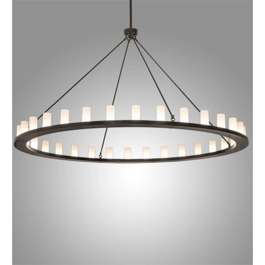 Meyda Tiffany Loxley 32 Light 96" Wide Ring Chandelier - Image 2