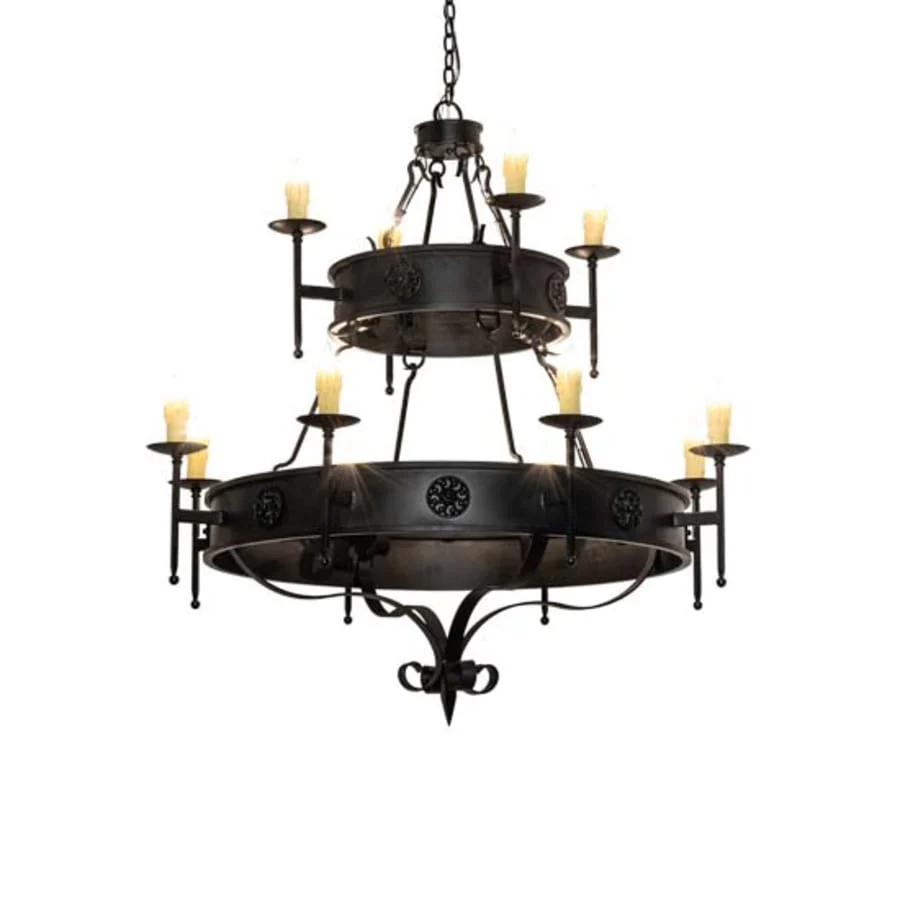 Meyda Tiffany Lorenzo 100 Light 48" Wide Taper Candle Style Chandelier - Image 1