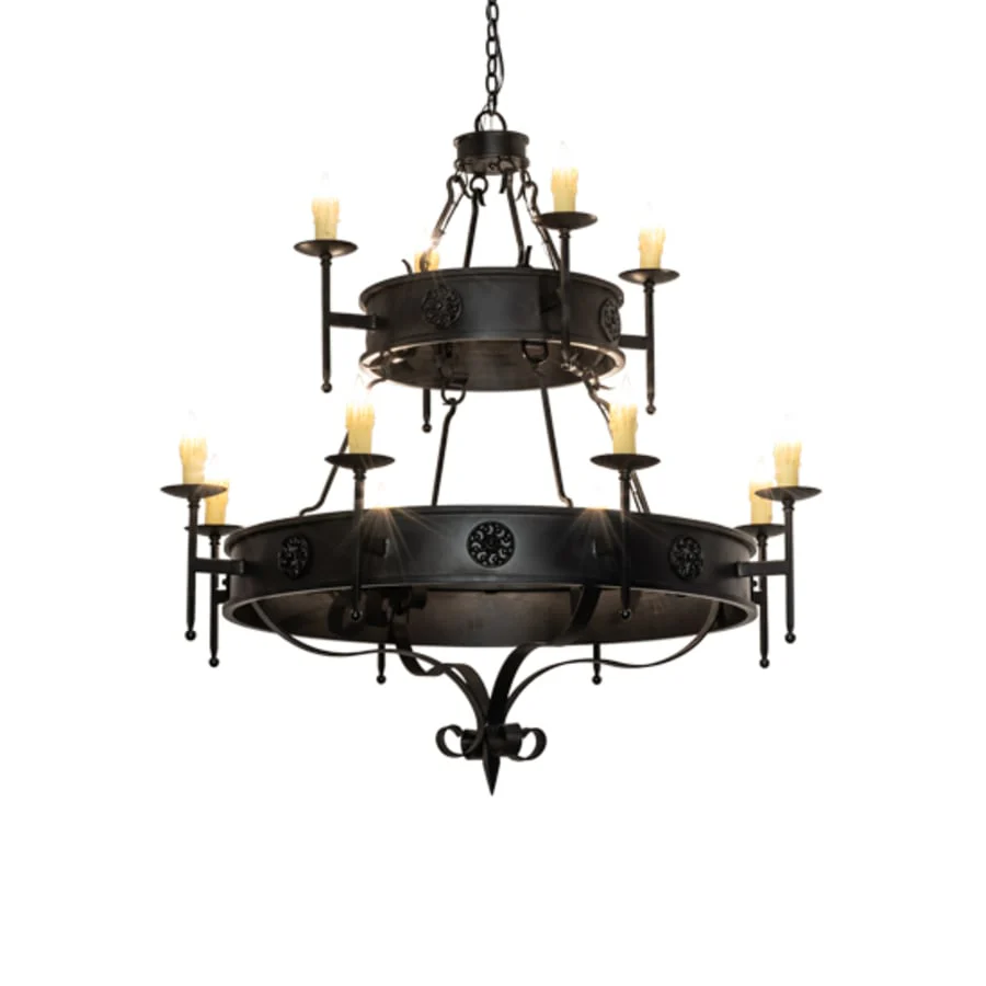 Meyda Tiffany Lorenzo 100 Light 48" Wide Taper Candle Style Chandelier - Image 2