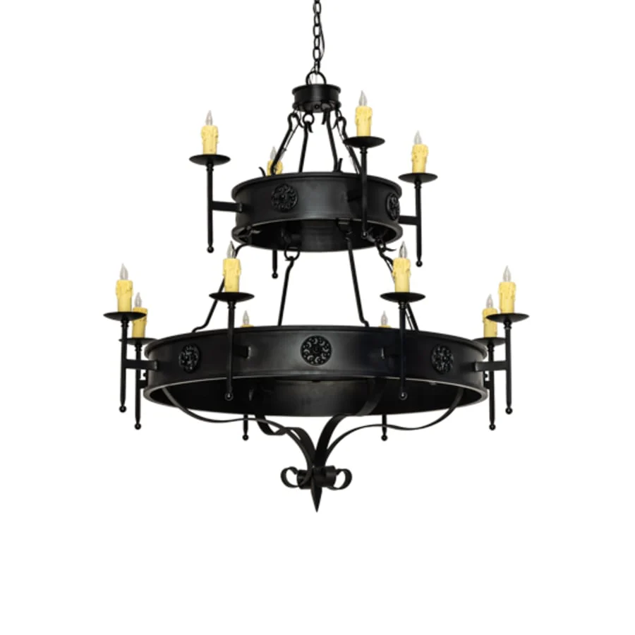 Meyda Tiffany Lorenzo 100 Light 48" Wide Taper Candle Style Chandelier - Image 3