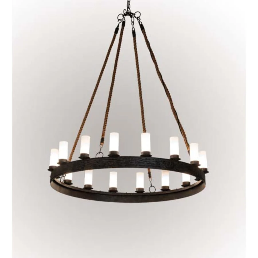 Meyda Tiffany Costello 16 Light 60" Wide Ring Chandelier - Image 1